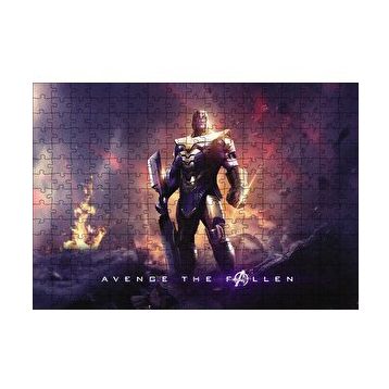 Cakapuzzle Avengers Endgame Thanos 120 Parça Ahşap Puzzle