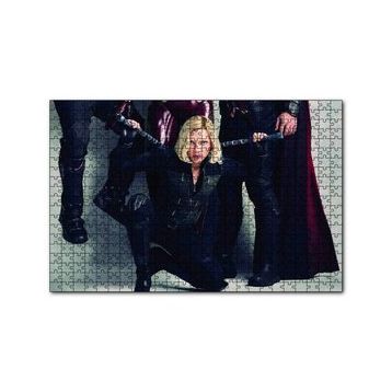 Cakapuzzle Avengers Infinity War Black Widow Mdf 120 Parça Puzzle