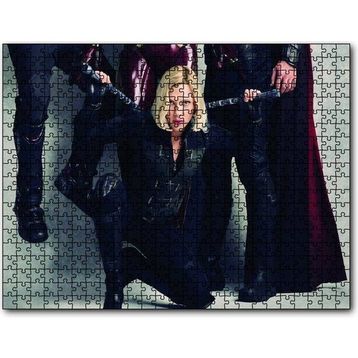 Cakapuzzle Avengers Infinity War Black Widow Mdf 120 Parça Puzzle