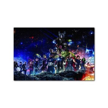 Cakapuzzle Avengers Infinity War Tam Kadro Mdf 120 Parça Puzzle