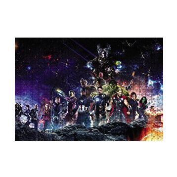 Cakapuzzle Avengers Infinity War Tam Kadro Mdf 120 Parça Puzzle