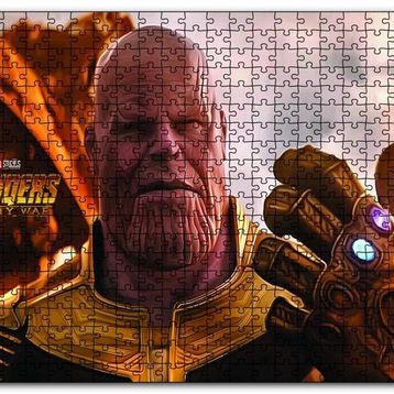 Cakapuzzle Avengers Infinity War Thanos Mdf 120 Parça Puzzle