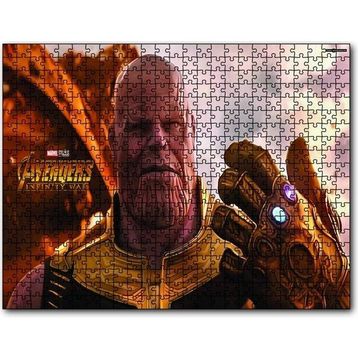 Cakapuzzle Avengers Infinity War Thanos Mdf 120 Parça Puzzle