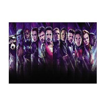 Cakapuzzle Avengers Kesit Full Kadro Görsel 120 Parça Ahşap Puzzle