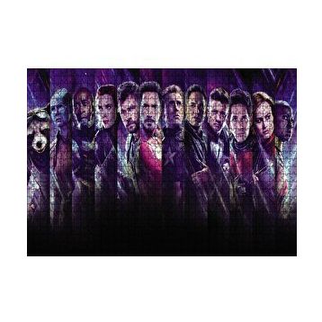 Cakapuzzle Avengers Kesit Full Kadro Görsel 120 Parça Ahşap Puzzle
