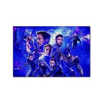 Cakapuzzle Avengers Tüm Kahramanlar Bir Arada 120 Parça Ahşap Puzzle