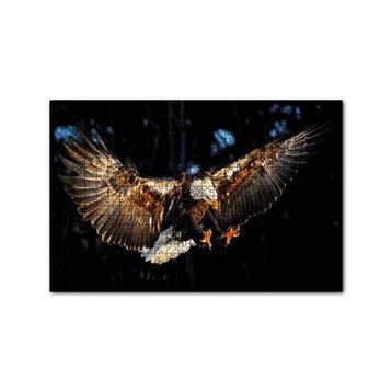 Cakapuzzle Avına Hücum Eden Kartal Görseli Puzzle