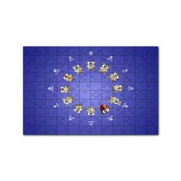 Cakapuzzle Ay Zodyağı ve Alternatif Burçlar 120 Parça Ahşap Puzzle