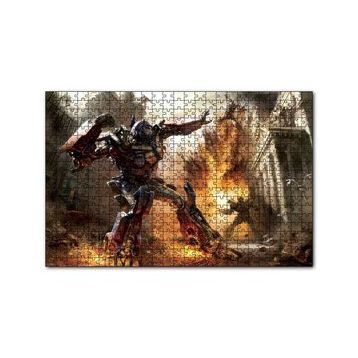 Cakapuzzle Ayın Karanlık Transformers Filmi Görseli 120 Parça Ahşap Puzzle