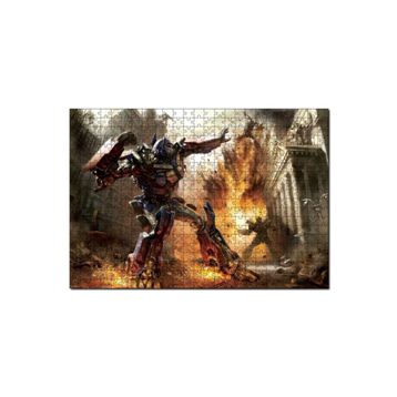 Cakapuzzle Ayın Karanlık Transformers Filmi Görseli 120 Parça Ahşap Puzzle