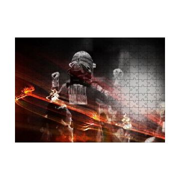 Cakapuzzle Ayrton Senna Formula 1 Yarışçısı 120 Parça Ahşap Puzzle