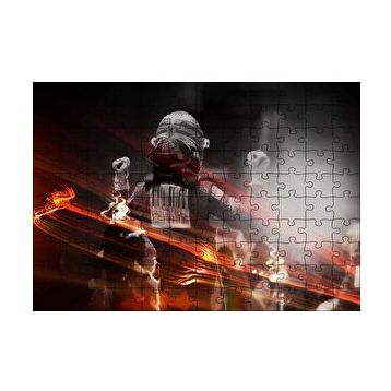 Cakapuzzle Ayrton Senna Formula 1 Yarışçısı 120 Parça Ahşap Puzzle