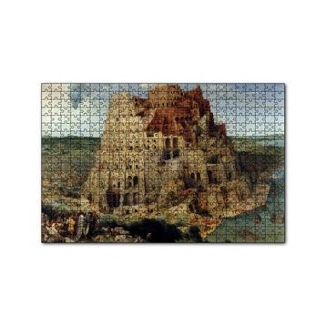 Cakapuzzle Babil Kulesi 120 Parça Ahşap Puzzle