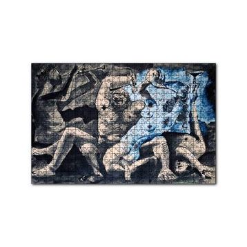 Cakapuzzle Bacchanale 1955 by Pablo Picasso 120 Parça Ahşap Puzzle
