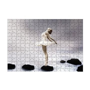 Cakapuzzle Balerin Kız Fantastik 120 Parça Ahşap Puzzle