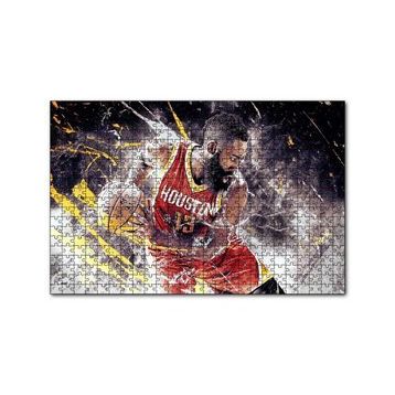 Cakapuzzle Basketbol James Harden 120 Parça Ahşap Puzzle