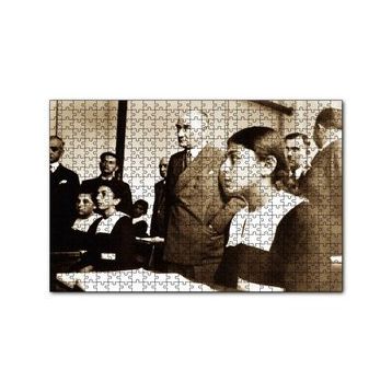 Cakapuzzle Başöğretmen Mustafa Kemal Atatürk 120 Parça Ahşap Puzzle