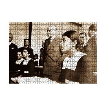 Cakapuzzle Başöğretmen Mustafa Kemal Atatürk 120 Parça Ahşap Puzzle