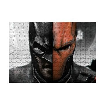 Cakapuzzle Batman Deathstrokea Karşı 120 Parça Ahşap Puzzle