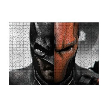Cakapuzzle Batman Deathstrokea Karşı 120 Parça Ahşap Puzzle