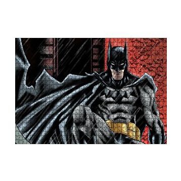 Cakapuzzle Batman Dijital İllüstrasyon 120 Parça Ahşap Puzzle