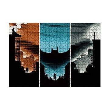 Cakapuzzle Batman Kara Şövalye Joker Üçlemesi Görseli 120 Parça Ahşap Puzzle