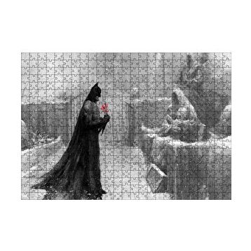 Cakapuzzle Batman Mezarlığı Görseli 120 Parça Ahşap Puzzle