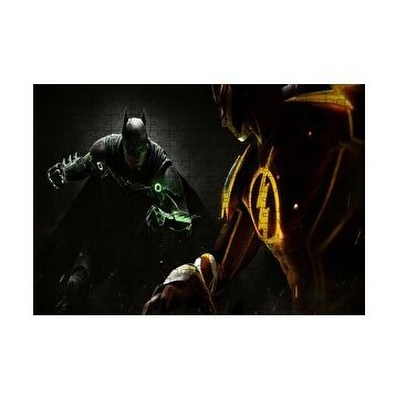 Cakapuzzle Batman ve Flash Görseli 120 Parça Ahşap Puzzle