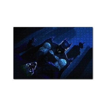 Cakapuzzle Batman VS Joker Mücadelesi 120 Parça Ahşap Puzzle