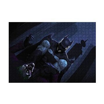 Cakapuzzle Batman VS Joker Mücadelesi 120 Parça Ahşap Puzzle