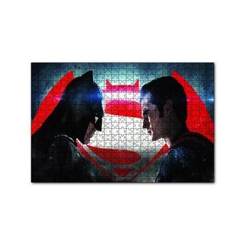 Cakapuzzle Batman VS Superman Karşılaşması 120 Parça Ahşap Puzzle