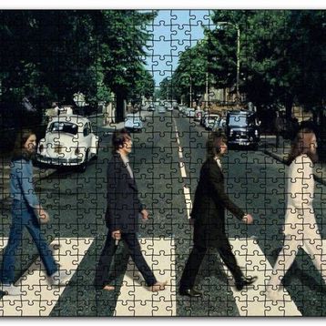 Cakapuzzle Beatles Yaya Geçidinde Mdf 255 Parça Puzzle