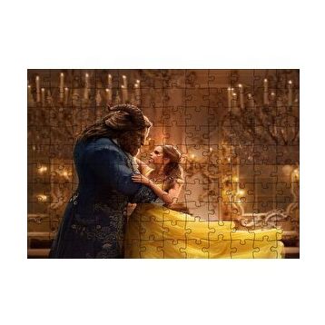 Cakapuzzle Beauty and The Beast Emma Watson 120 Parça Ahşap Puzzle