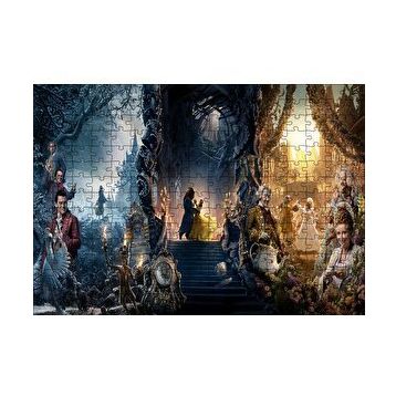 Cakapuzzle Beauty and The Beast Kompozisyon 120 Parça Ahşap Puzzle