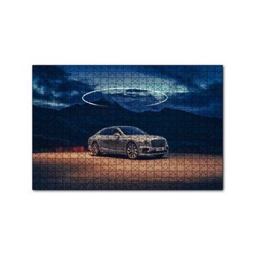 Cakapuzzle Bentley ve Karanlık Dağlar 120 Parça Ahşap Puzzle