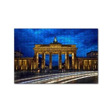 Cakapuzzle Berlin Brandenburg Kapısı 120 Parça Ahşap Puzzle