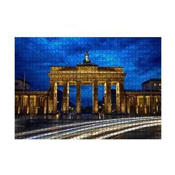 Cakapuzzle Berlin Brandenburg Kapısı 120 Parça Ahşap Puzzle