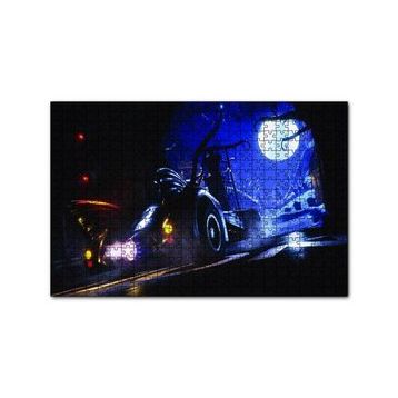 Cakapuzzle Betmen Batmobil 120 Parça Ahşap Puzzle