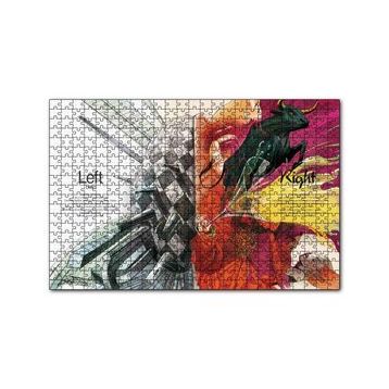 Cakapuzzle Beynin Sol ve Sağ Yanları Ne İşe Yarar 120 Parça Ahşap Puzzle