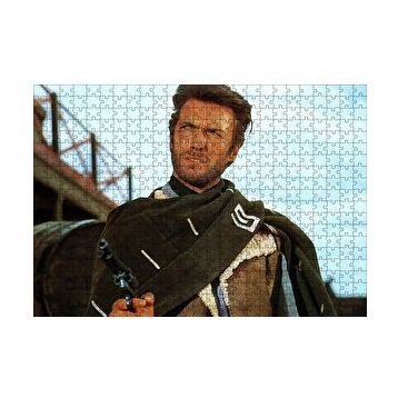 Cakapuzzle Bir Avuç Dolar İçin Clint Eastwood 120 Parça Ahşap Puzzle