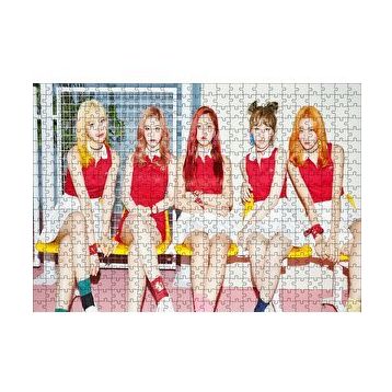 Cakapuzzle Black Pink Kore Pop Kırmızı Beyaz Lacoste 120 Parça Ahşap Puzzle