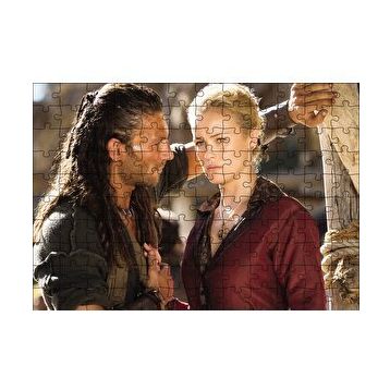 Cakapuzzle Black Sails Sahne Görseli 120 Parça Ahşap Puzzle