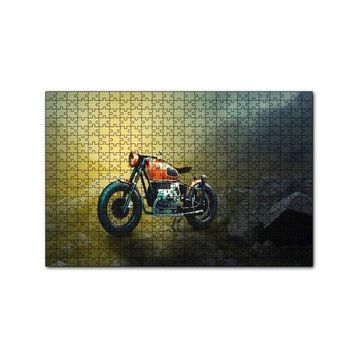 Cakapuzzle BMV Klasik Motorsiklet 120 Parça Ahşap Puzzle