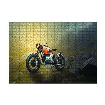 Cakapuzzle BMV Klasik Motorsiklet 120 Parça Ahşap Puzzle