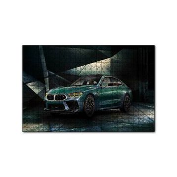 Cakapuzzle BMW M8 Gran Coupe First Edition 120 Parça Ahşap Puzzle