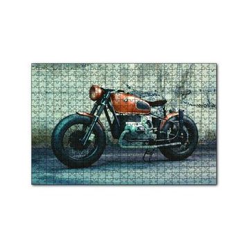 Cakapuzzle BMW Retro Motorsiklet 120 Parça Ahşap Puzzle