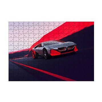 Cakapuzzle BMW Vision M Next Hybrid Car 120 Parça Ahşap Puzzle