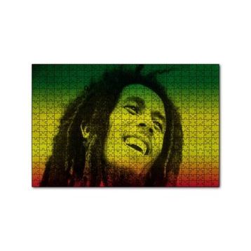 Cakapuzzle Bob Marley Gülüşü 120 Parça Ahşap Puzzle