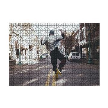 Cakapuzzle Boş Caddede HipHop Genç 120 Parça Ahşap Puzzle