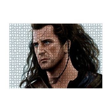 Cakapuzzle Braveheart Mel Gibson Artwork Puzzle